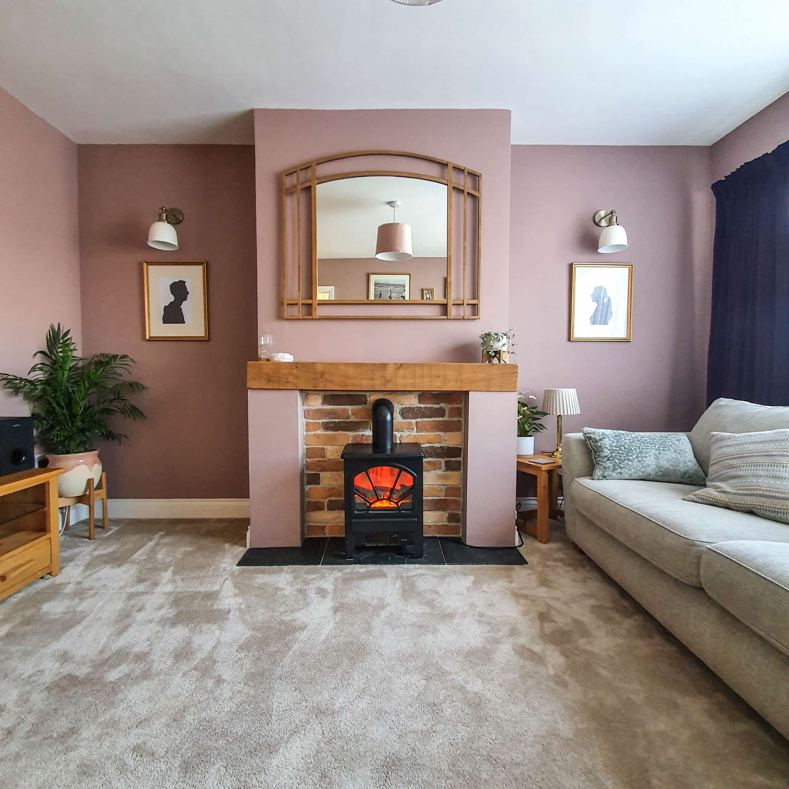 pink and gold living room-38