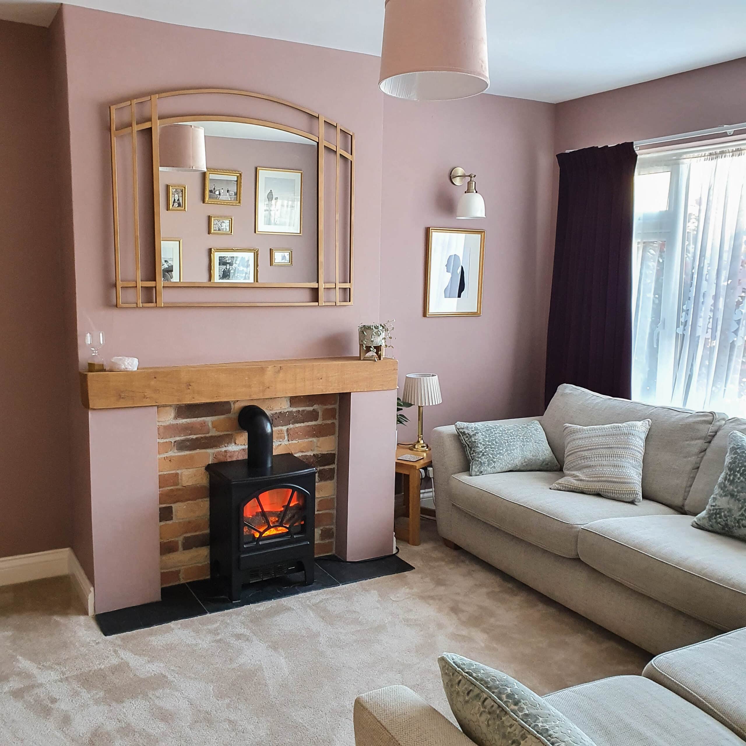 pink and gold living room-33