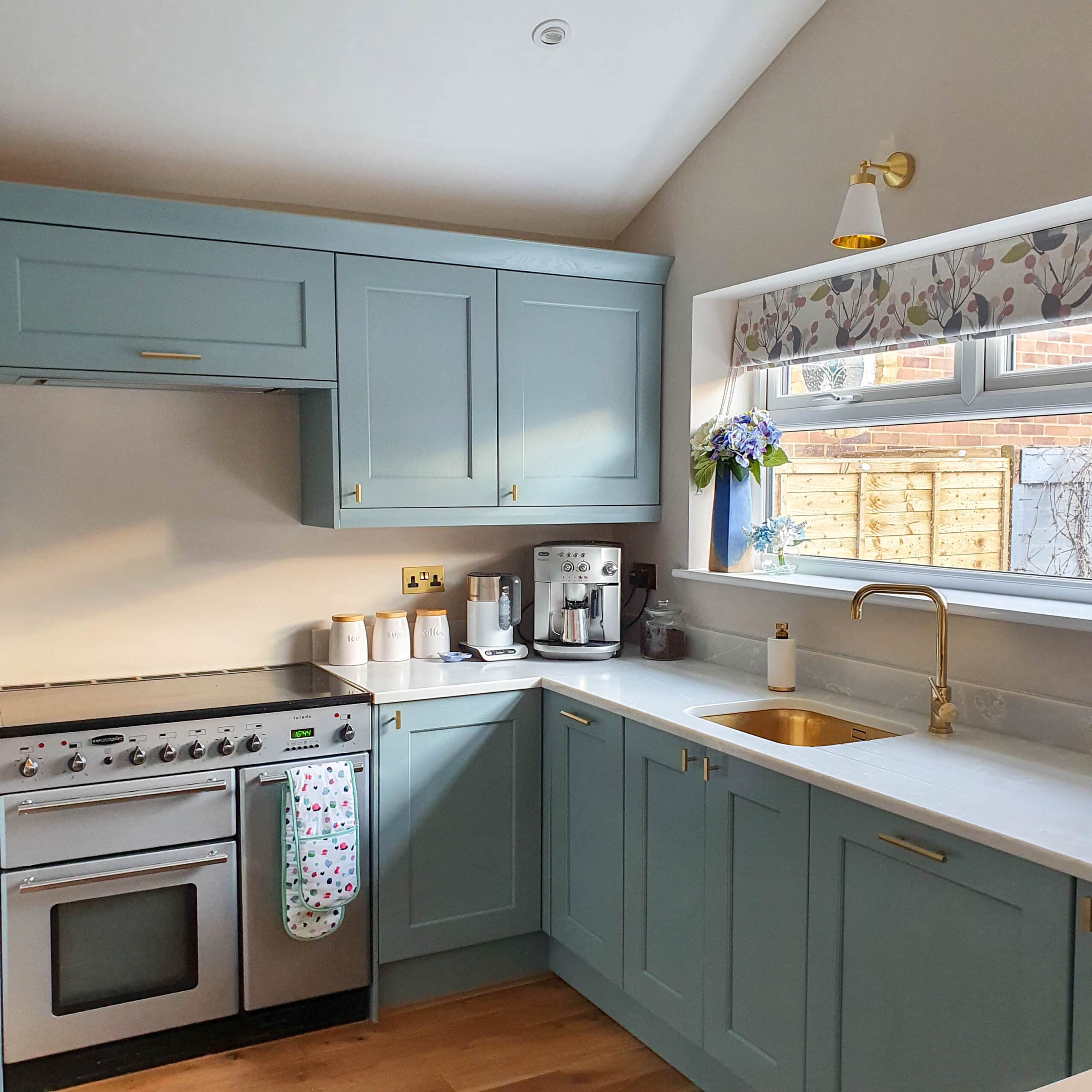 blue and gold kitchen-23